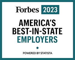 Forbes 2023: Mejores empleadores del estado en Estados Unidos.