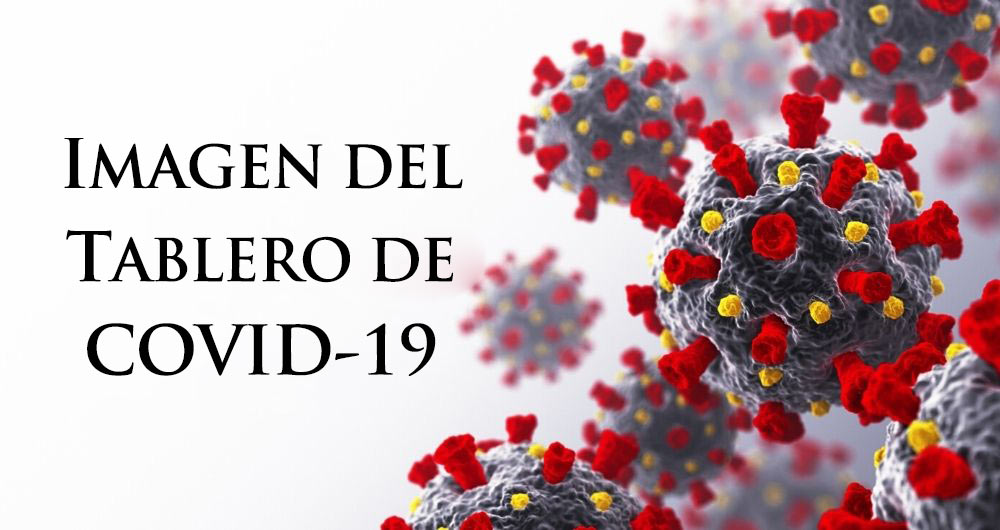 Imagen del tablero de COVID-19