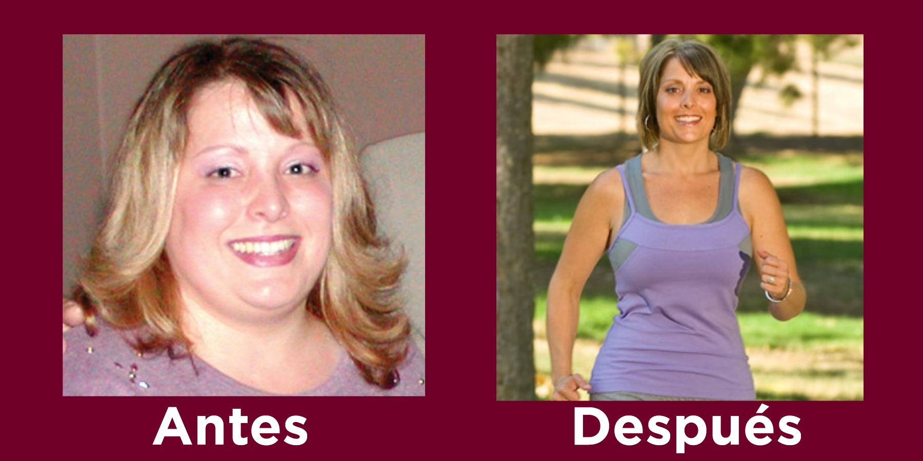 Fotos del antes y después de Michelle