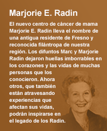 El legado de Marjorie E. Radin