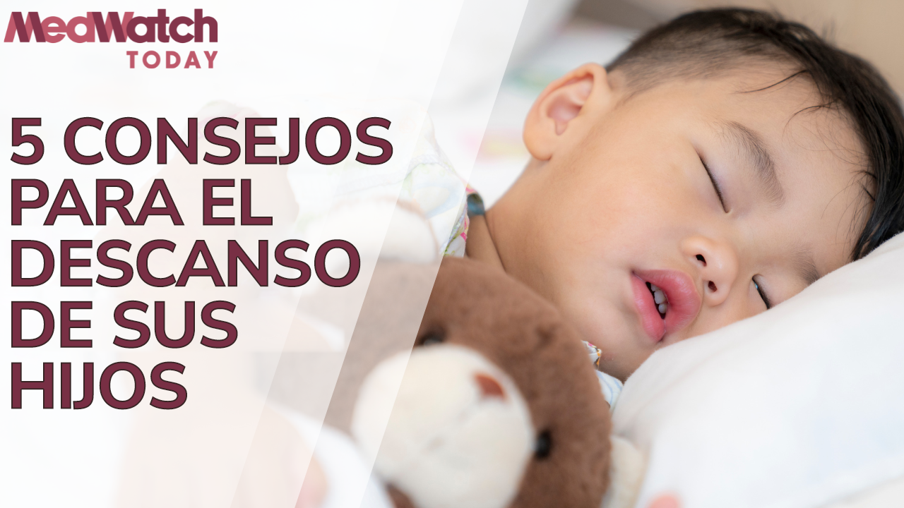 ¿A los niños les cuesta conciliar el sueño? 5 consejos para ayudarlos a dormir